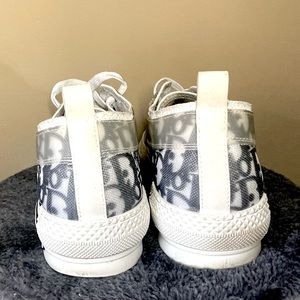 Dior White and Black Dior Oblique Canvas